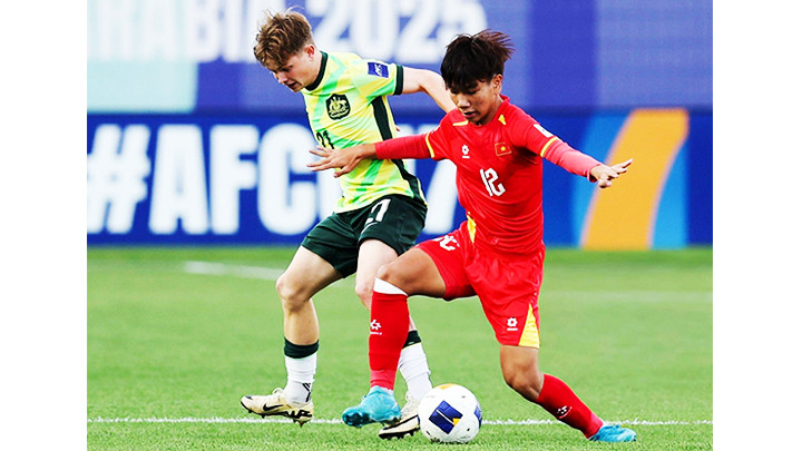 U17 Việt Nam đã tự tin cầm hòa đối thủ mạnh U17 Australia. Ảnh: GETTY