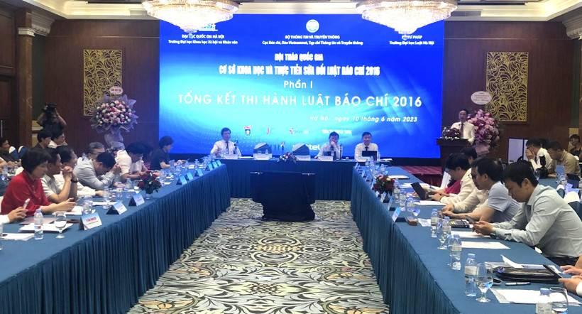 Quang cảnh hội thảo.