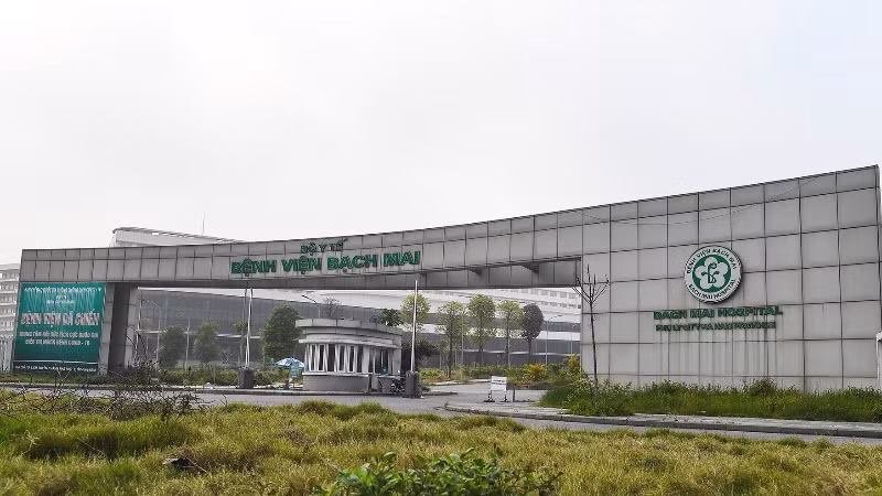 Dự án Bệnh viện Bạch Mai cơ sở 2. Ảnh: thanhtra.com.vn)