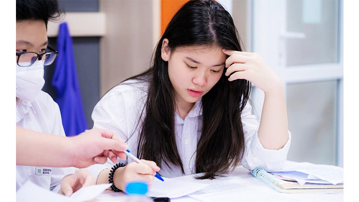 Các thí sinh cần tự tin để bước vào kỳ thi trước mắt.