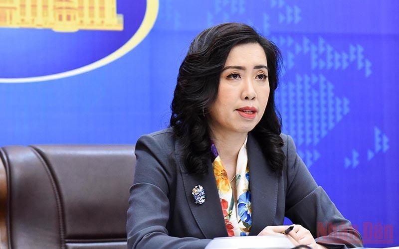 Thứ trưởng Ngoại giao Lê Thị Thu Hằng.