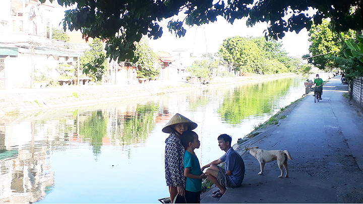 Bến Voi, đoạn kênh nhà Lê đi qua phường Quảng Thịnh, TP Thanh Hóa, nơi xưa kia là một điểm tập kết hàng.