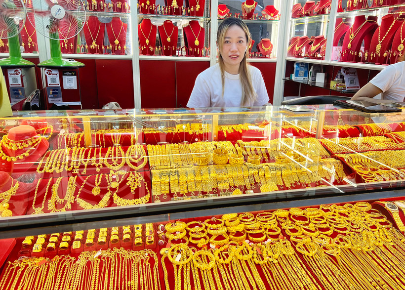 Vàng là mặt hàng xuất khẩu chính của Lào trong 4 tháng đầu năm 2023. (Ảnh: Trịnh Dũng)