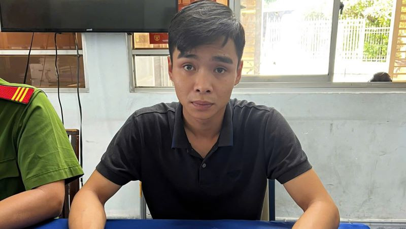 Đối tượng Nguyễn Văn Tâm đã bị tạm giữ.