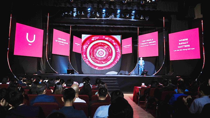 Trường đại học Văn Lang công bố bộ nhận diện