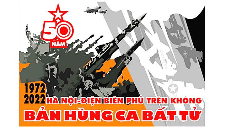 Tranh cổ động về chiến thắng Điện Biên Phủ trên không. Tác giả: PHẠM BÌNH ĐỊNH