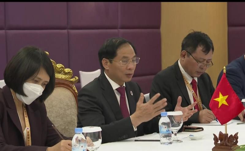 Bộ trưởng Ngoại giao Bùi Thanh Sơn.