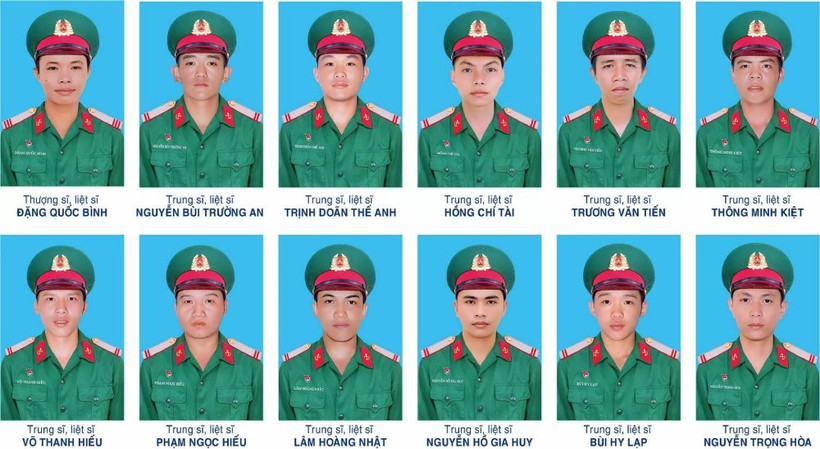 Chủ tịch nước đã ký quyết định truy tặng Huân chương Bảo vệ Tổ quốc hạng Ba cho 12 liệt sĩ.