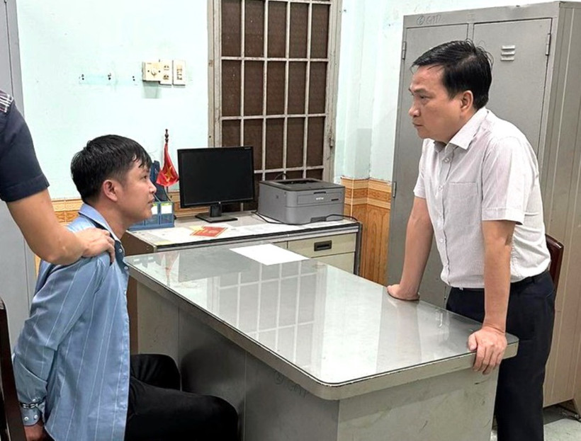 Thiếu tướng Nguyễn Sĩ Quang, Giám đốc Công an tỉnh Đồng Nai là người lấy lời khai nghi can Ngô Quý Phương đầu tiên trong đêm tại Công an phường Trảng Dài.