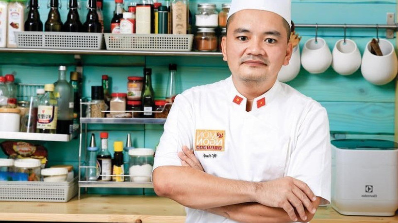 Ông Võ Đình Quốc (đầu bếp Võ Quốc, chủ tài khoản Facebook Vo Quoc)
