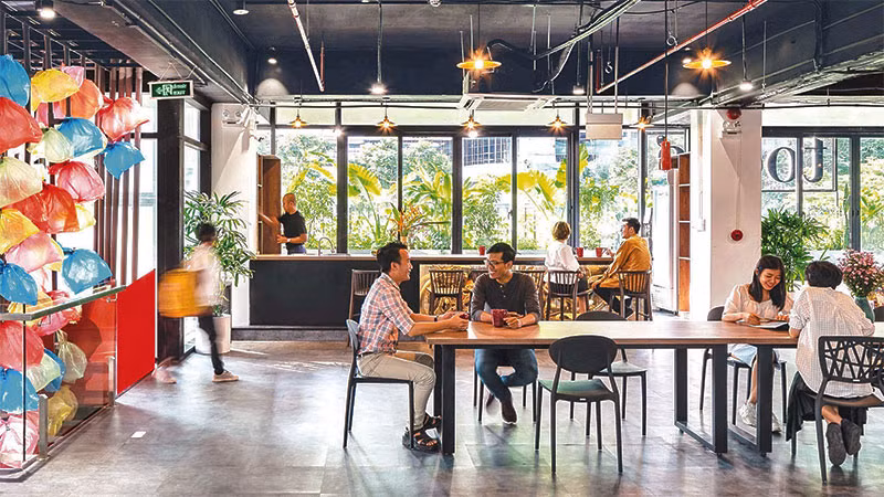 Không gian sáng tạo của Toong - mô hình không gian làm việc chung chuyên nghiệp tại Hà Nội.