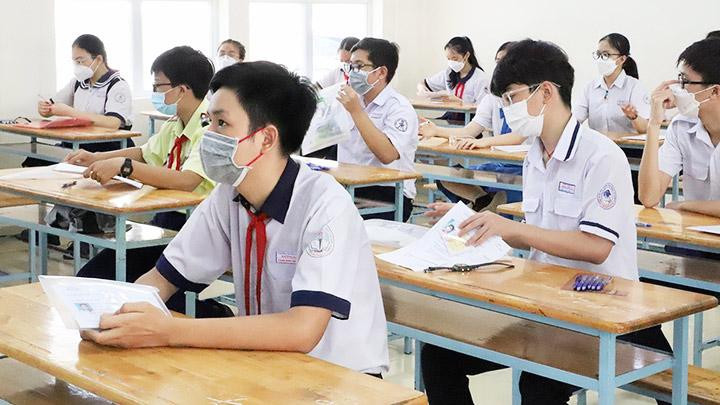 Kỳ thi tuyển sinh vào lớp 10 năm học 2022-2023.