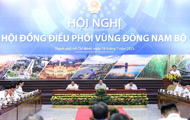 Hội đồng điều phối vùng thực hiện chức năng giúp Thủ tướng Chính phủ nghiên cứu, chỉ đạo, điều phối, giải quyết những công việc quan trọng, liên ngành về liên kết vùng, phát triển bền vững - Ảnh: VGP/Nhật Bắc