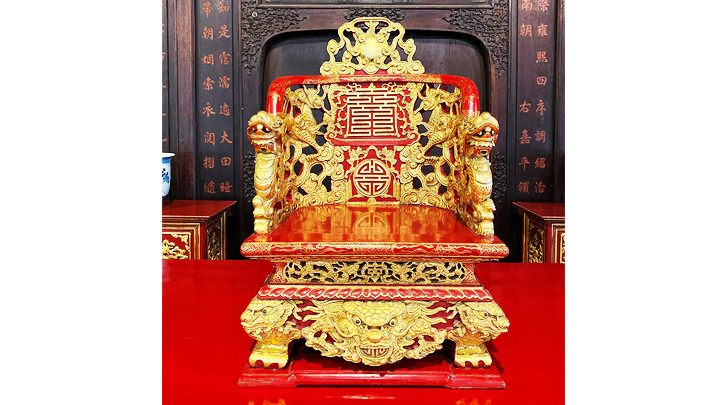 Ngai vua thời Nguyễn. Ảnh: Trung tâm Bảo tồn Di tích Cố đô Huế.
