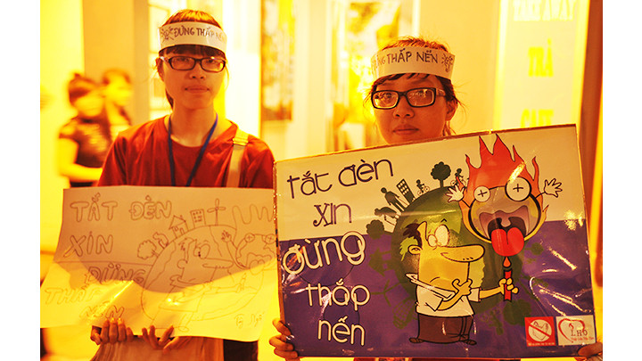 Lan tỏa hiệu ứng Giờ Trái đất