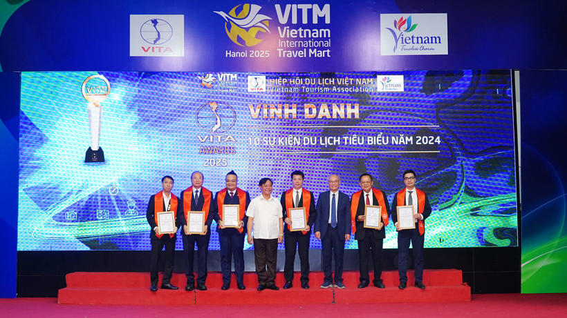 Vinh danh 10 sự kiện du lịch tiêu biểu năm 2024.