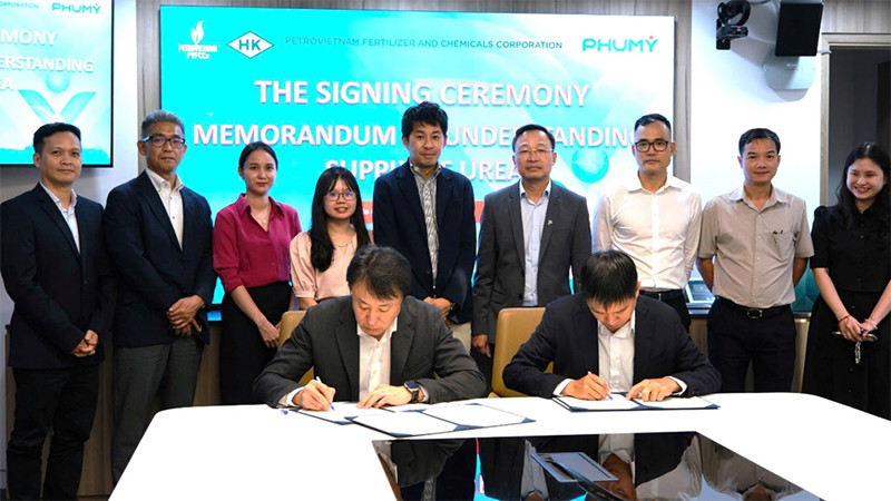 Phú Mỹ và Hanwa ký kết Biên bản Ghi nhớ 