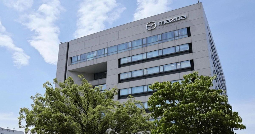 Trụ sở hãng ôtô Mazda tại Fuchu, tỉnh Hiroshima, Nhật Bản. (Nguồn: Kyodo/TTXVN)