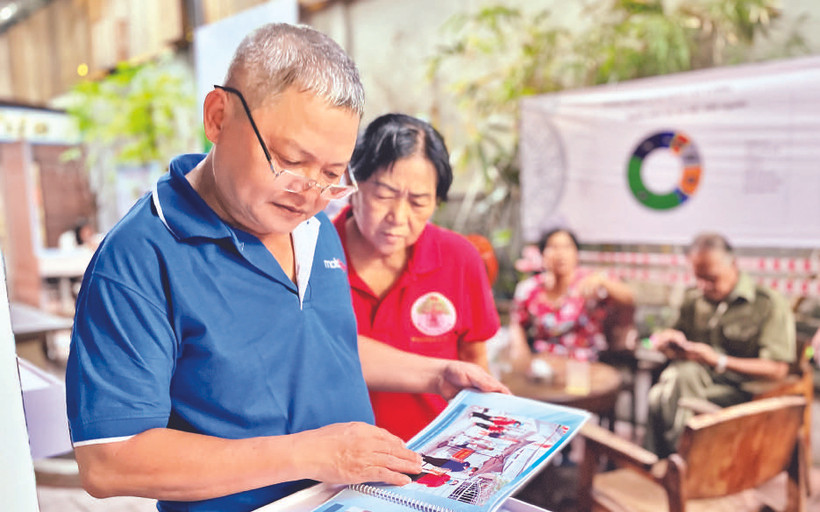 Triển lãm “Lặng” là một trong những hoạt động nổi bật của quận Phú Nhuận.