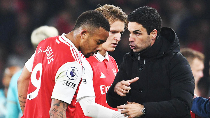 HLV Mikel Arteta đang có một mùa giải tương đối thành công với Arsenal.