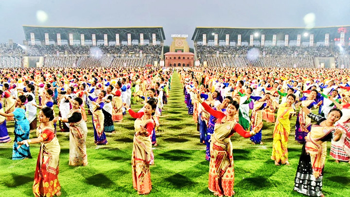 Kỷ lục về số người tham gia vũ điệu Bihu