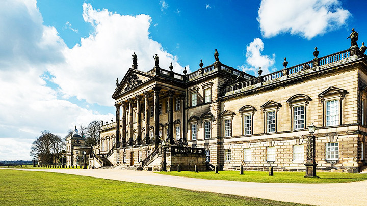 Ngôi nhà Wentworth Woodhouse của nước Anh. Ảnh: BBC