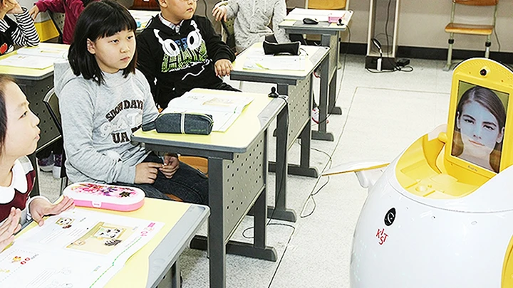 Seoul thí điểm robot trợ giảng