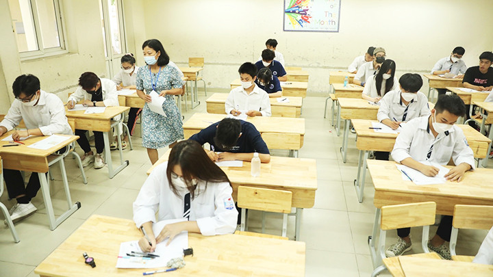 Thí sinh tham dự Kỳ thi tốt nghiệp THPT năm 2022.