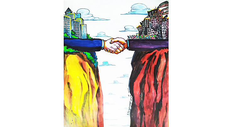 Biếm họa: VIACHESLAV KAZANEVSKYI