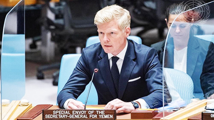 Đặc phái viên Hans Grundberg của LHQ hoan nghênh cam kết về ngừng bắn tại Yemen. Ảnh: UN PHOTO