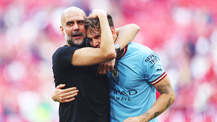 Man City và Pep Guardiola đang có cơ hội giành ba danh hiệu danh giá trong năm 2023.