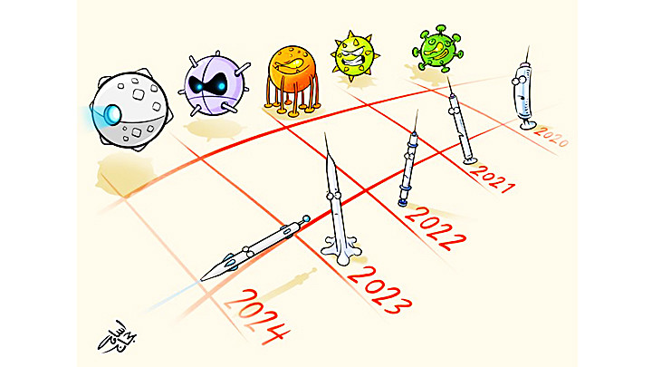 Biếm họa: OSAMA HAJJAJ