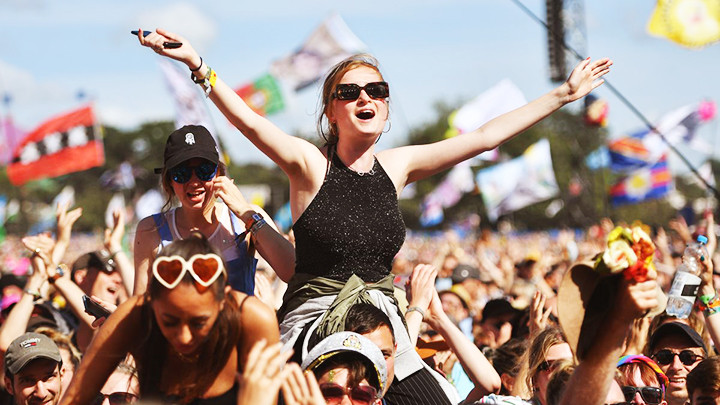 Lễ hội Glastonbury chú trọng bảo vệ môi trường. Ảnh: GETTY IMGAES