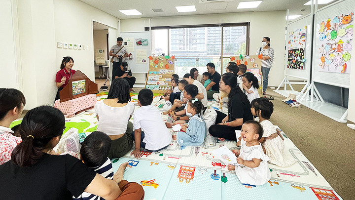 Sự kiện đọc sách Ehon tại Đại sứ quán Nhật Bản.