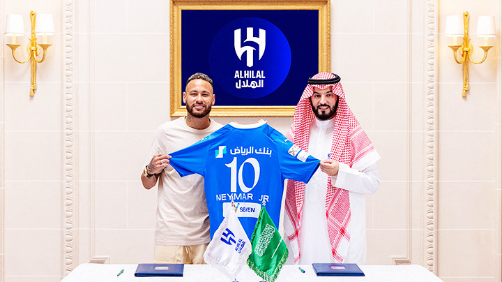 Neymar gia nhập Al-Hilal