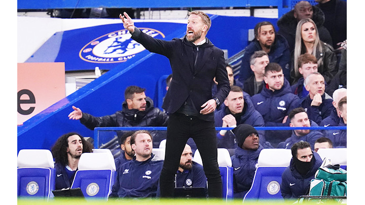 HLV Graham Potter chịu nhiều chỉ trích sau thất bại 0-2 trước Aston Villa ngay trên sân nhà.