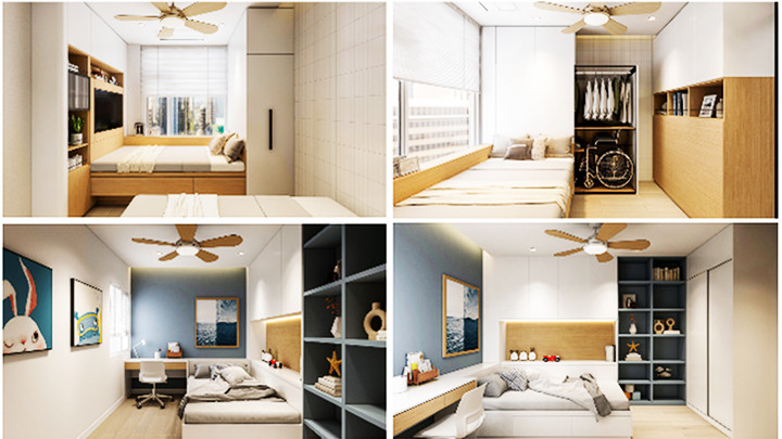 Phương án thiết kế của Flexhome.