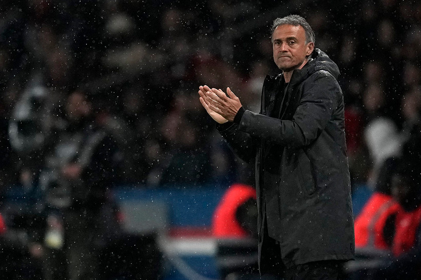 Luis Enrique đang có mùa giải thành công với PSG.