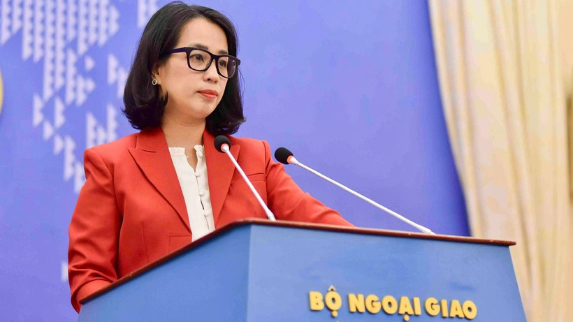 Người Phát ngôn Bộ Ngoại giao Việt Nam Phạm Thu Hằng.