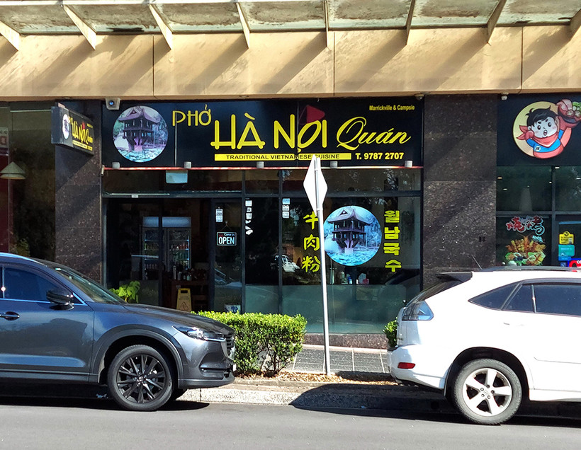 Quán phở Hà Nội ở trung tâm Sydney.