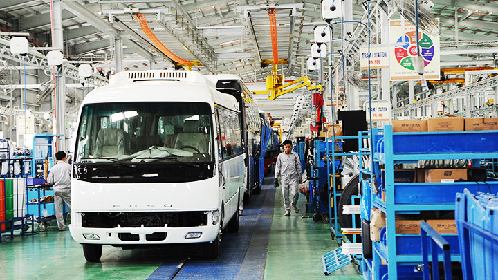  Khu vực tư nhân là thành phần kinh tế đóng góp lớn vào đầu tư và tăng trưởng GDP. Ảnh: ANH HẢI