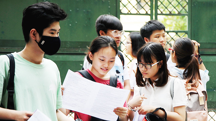 Kỳ thi riêng của các trường được nhiều thí sinh quan tâm. Ảnh: HẢI NAM