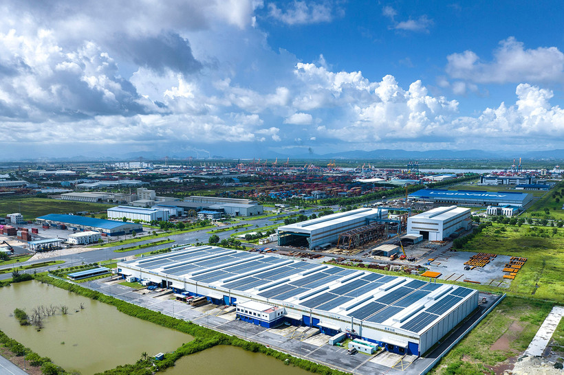 Khu công nghiệp DEEP C đang đầu tư vào các dự án năng lượng tái tạo.