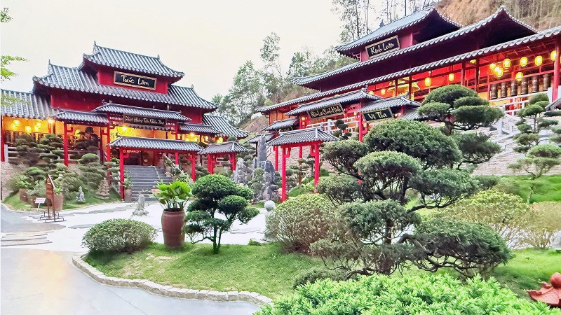 Chùa Cây Thị ở thời điểm hiện tại dưới bàn tay phục dựng đầy tâm huyết của Đại đức Thích Huệ Hạnh, Ủy viên Thường trực Phân ban chuyên nghiệp Phật tử Trung ương.
