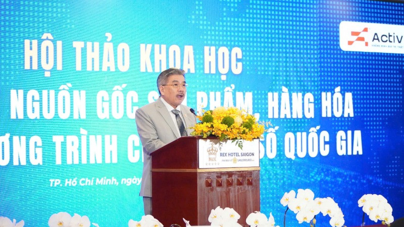  Theo ông Phạm Văn Thọ, Chủ tịch ACTIV: "Mỗi chip RFID là một câu chuyện hoàn chỉnh, được mã hóa với độ an toàn tuyệt đối". (Ảnh: LÊ HƯƠNG)