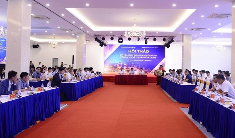 Quang cảnh buổi hội thảo.