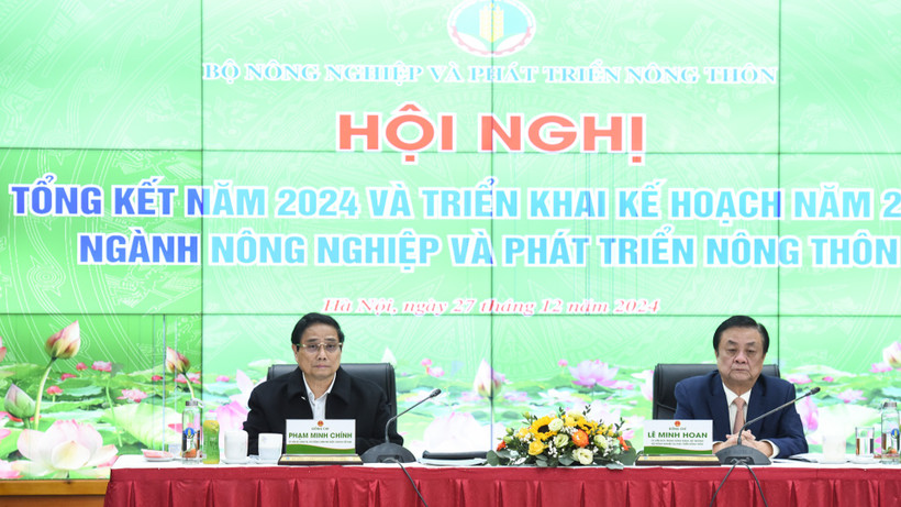 Thủ tướng Phạm Minh Chính dự Hội nghị triển khai nhiệm vụ ngành nông nghiệp.