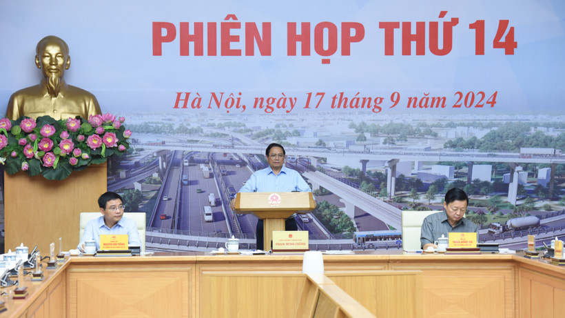 [Ảnh] Thủ tướng Phạm Minh Chính chủ trì phiên họp thứ 14 Trưởng Ban Chỉ đạo Nhà nước Các công trình, dự án quan trọng quốc gia, trọng điểm ngành giao thông vận tải