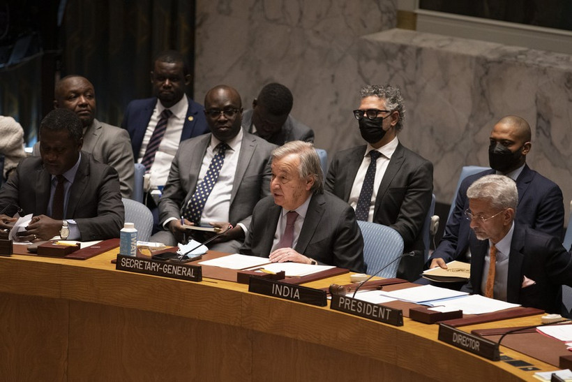 Tổng Thư ký Liên hợp quốc nêu bật tầm quan trọng của chủ nghĩa đa phương. (Ảnh: TÂN HOA XÃ)