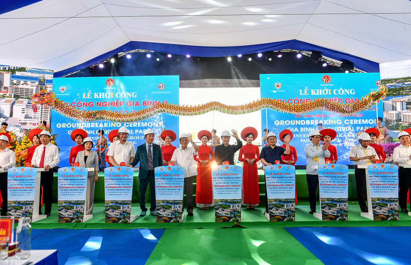 [Ảnh] Khởi công dự án Khu công nghiệp Gia Bình II (Bắc Ninh)